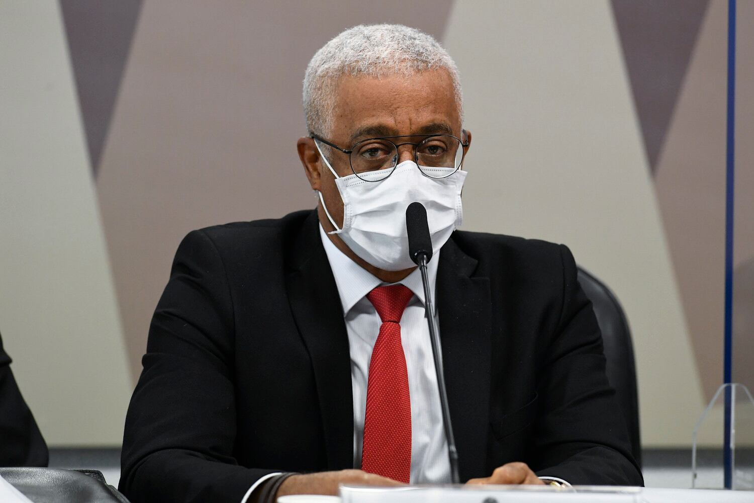 O CEO da Vitamedic, Jaílton Batista, em depoimento à CPI