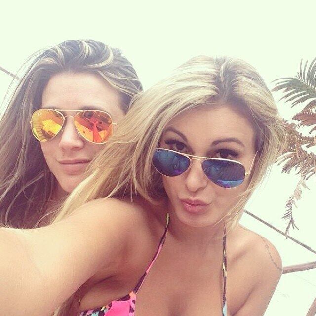 Andressa curte feriado prolongado com amiga em Santa Catarina, no sul do País
