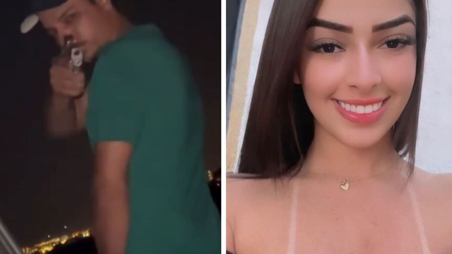 A jovem Ielly Gabriele Alves, de 23 anos, filmou o exato momento em que o seu namorado, Diego Borges, de 27 anos, a matou a tiros na cidade de Jataí, no sudeste de Goiás, no sábado (4). Na filmagem, Diego aponta uma pistola na direção de Ielly. Em determinado momento, ele dispara contra ela, que cai, e o vídeo acaba