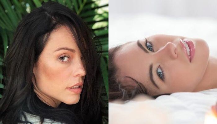 Paolla Oliveira e a sósia norte-americana Verônica Radke