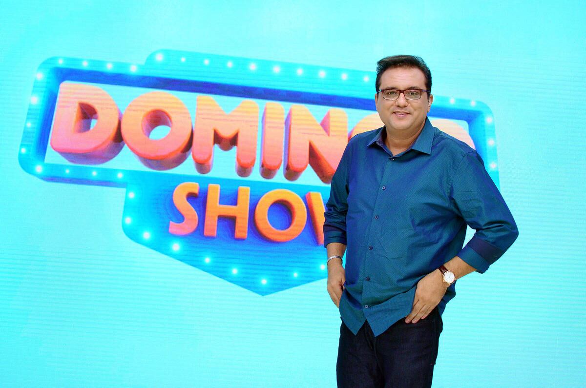 Geraldo Luís comanda o Domingo Show