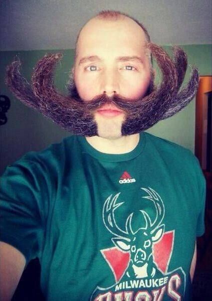 Você, senhor, tem uma barba magnífica!
