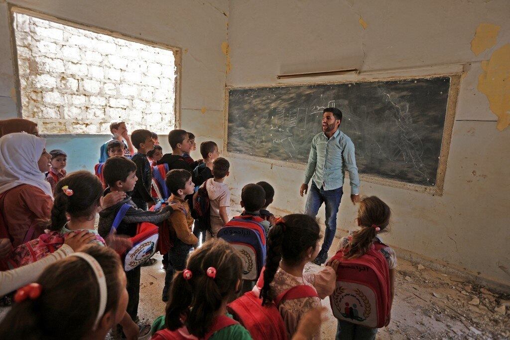 escola crianças Síria
