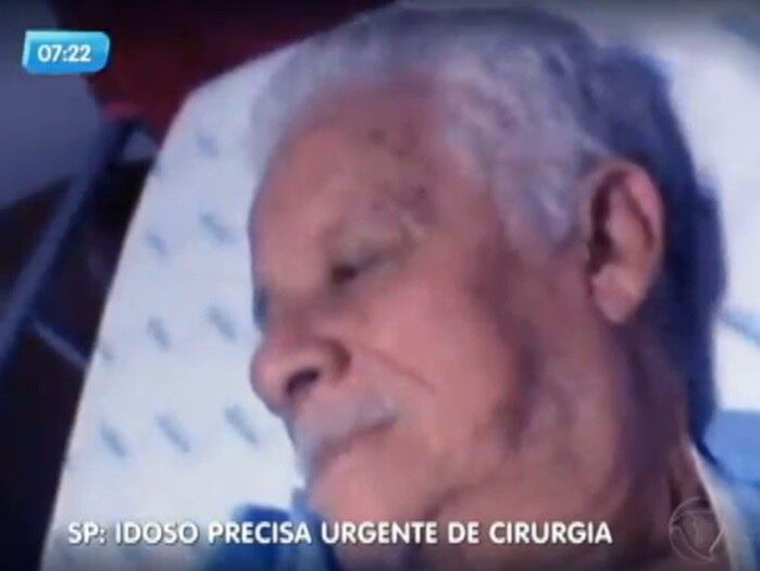 Paulo Amadeo, de 71 anos, está há mais de 40 dias em uma cama do Hospital Municipal São Luiz Gonzaga, no bairro do Jaçanã, zona norte de São Paulo, esperando por uma cirurgia no coração. Jorge Wilson, o Xerife do Consumidor, foi chamado e ajudou a família a cobrar providências
+ Veja outras denúncias