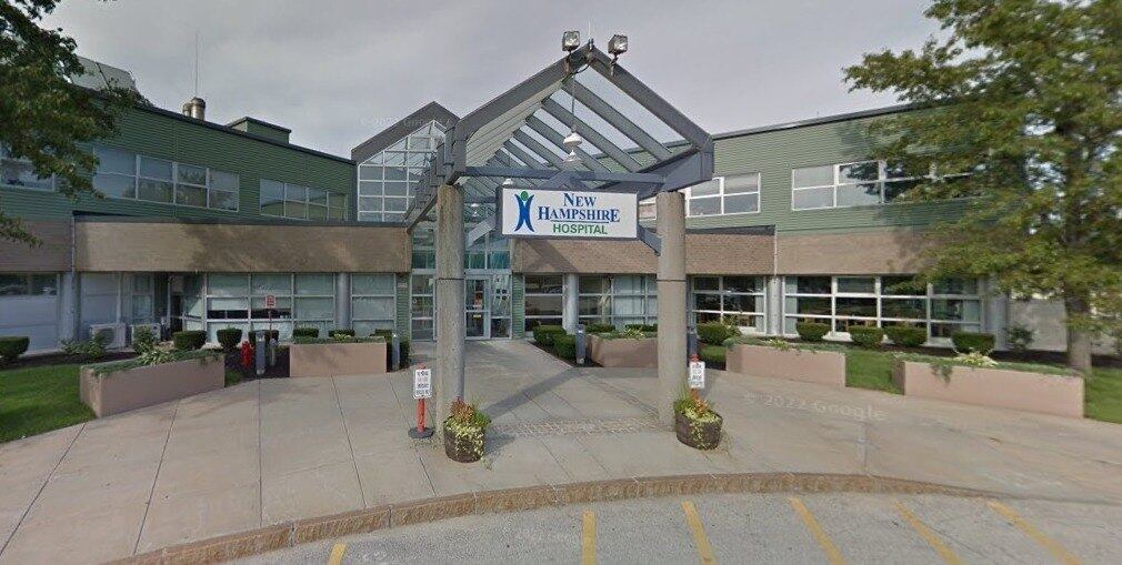 Fachada do Hospital de New Hampshire, nos EUA