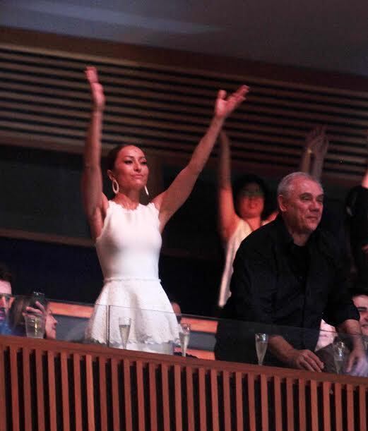 Sabrina Sato era uma das mais animadas