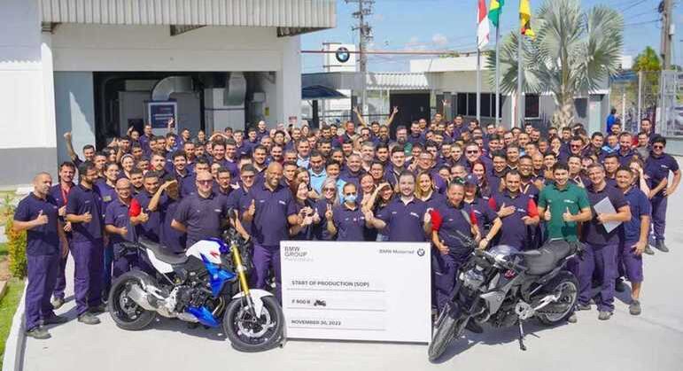 Motocicleta já é produzida em Manaus, no Amazonas