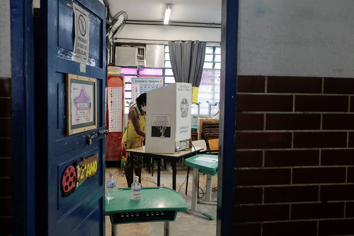 Votação no Complexo do Alemão