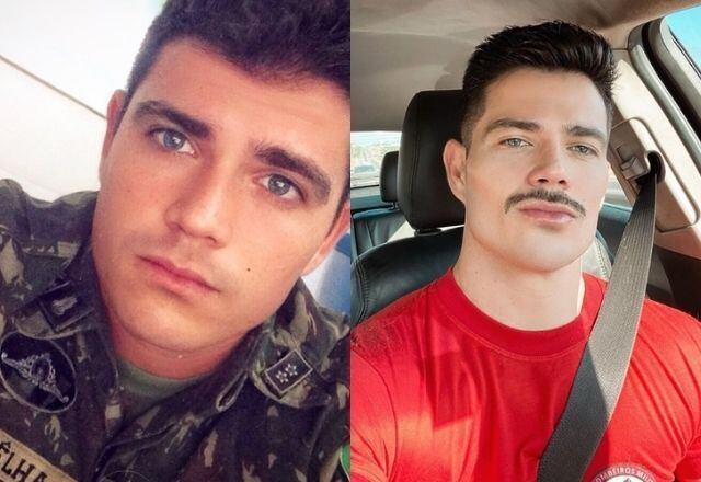 Chegou o bombeiro! Não dá para esconder o rostinho de menino que JP tinha há alguns anos. Agora, o ex-peão mudou o corte de cabelo, entrou para o time do bigode, mas continua apagando os incêndios por onde passa