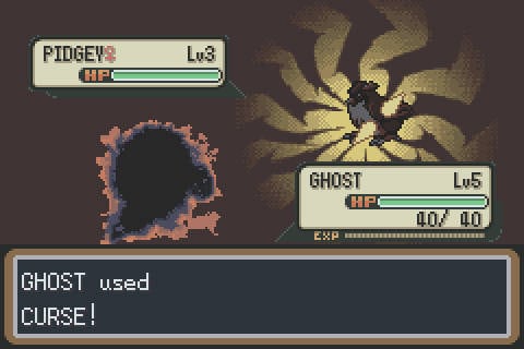 

Existem algumas creepypastas envolvendo Pokémon e uma das
mais famosas é a Creppy Black, que diz haver uma versão alternativa para o
jogo. Nela, os jogadores poderiam capturar um Pokémon chamado “Ghost”, sendo
que o seu único ataque se chamava “Curse”. Além de todos os outros bichos
sentirem medo dele, quando Ghost usava o seu golpe o oponente acabava morto e
o treinador perdia o seu Pokémon.

Ainda de acordo com a creepypasta, no fim do jogo o
personagem principal era obrigado a duelar com Ghost. Por mais que o treinador
lutasse, seus golpes não surtiam efeitos e, por isso, a luta terminava e a tela
ficava preta. Quando o jogador ligava de novo o game, a única opção disponível
era “New Game”. Bastante assustador, não?
