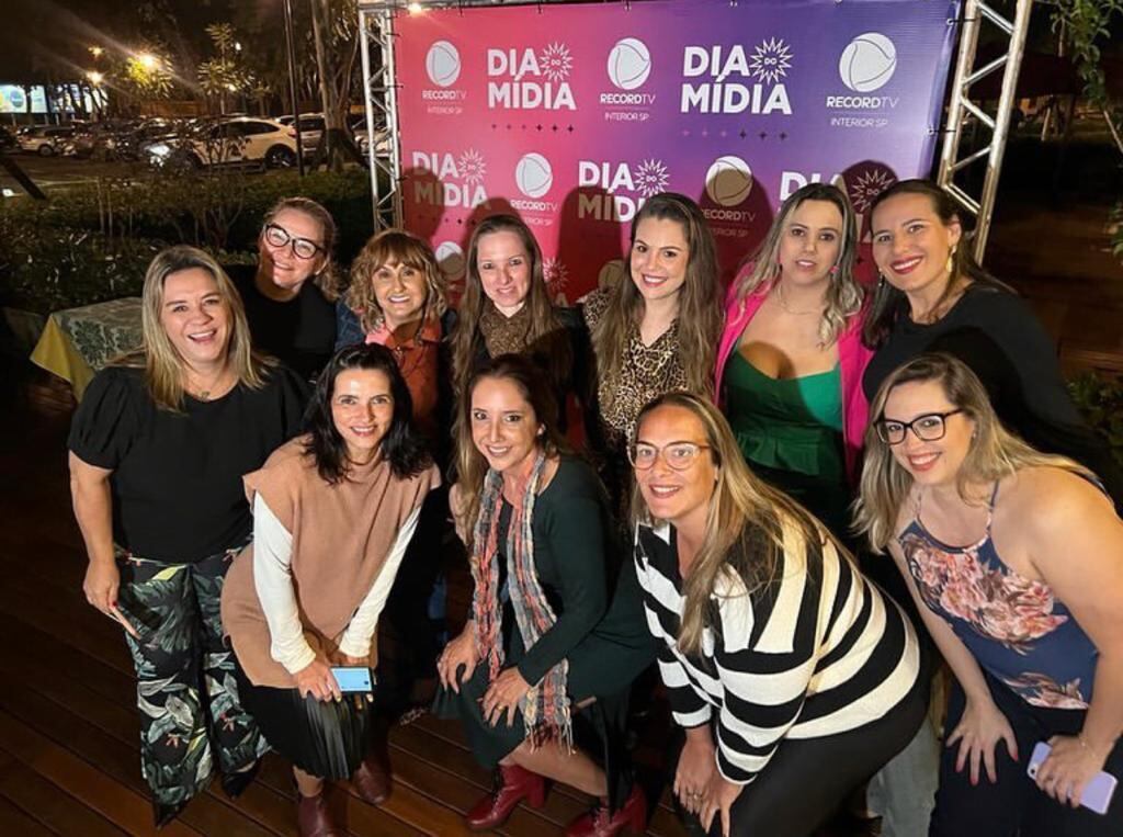 Record TV Interior SP realiza evento em comemoração ao Dia do Mídia.