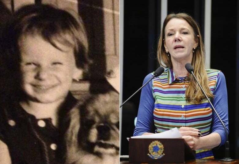 A senadora Vanessa Grazziotin (PCdoB-AM) era pura simpatia na infância
