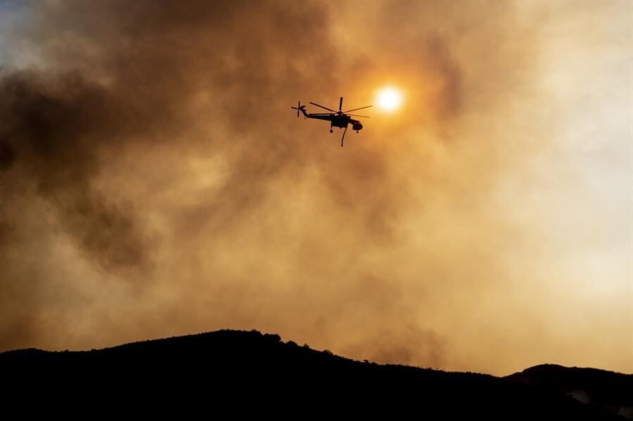 Maior incêndio dos EUA está alterando condições climáticas
