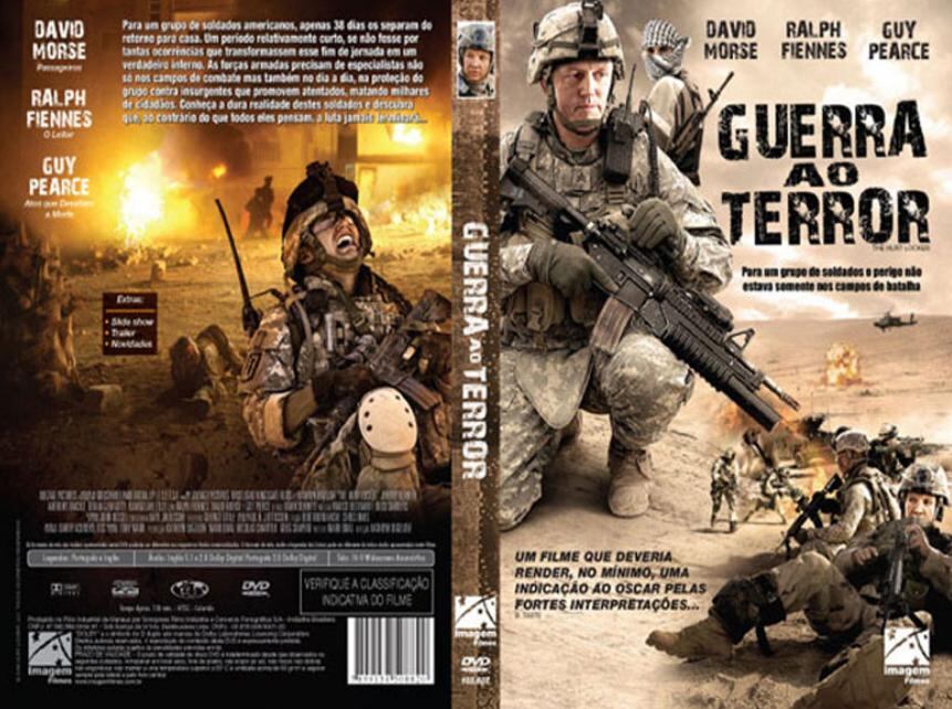 Guerra ao Terror
Já em Guerra ao Terror, lançado em 2010, pode-se
avaliar a doutrina Bush e o combate ao terrorismo.
No filme, três soldados integram o esquadrão antibombas do
exército americano no Iraque. Eles trabalham na destruição de um explosivo,
fazendo com que seja detonado sem que atinja alguém.