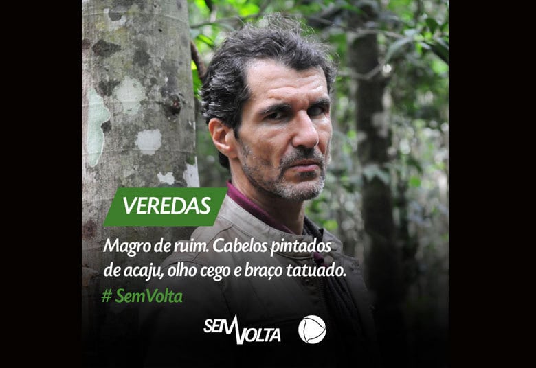 Veredas (Nicola Siri) é um mistério para os colegas. A série Sem Volta estreia nesta quarta-feira (4), às 22h45, na Record TV. Não perca!
