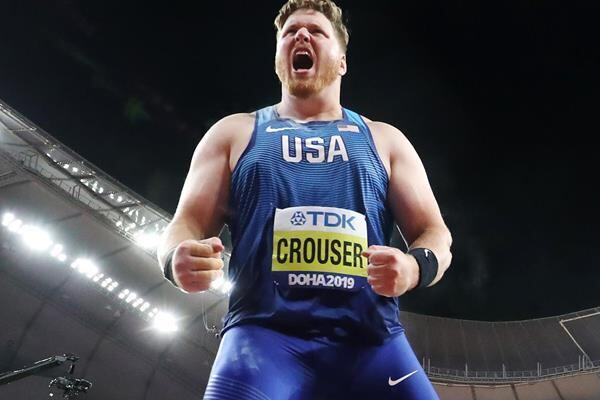O norte-americano Ryan Crouser é o recordista olímpico do arremesso de peso. Nos Jogos do Rio de Janeiro, em 2016, ele atingiu a marca de 22.52m. Ele também atua no arremesso de disco.