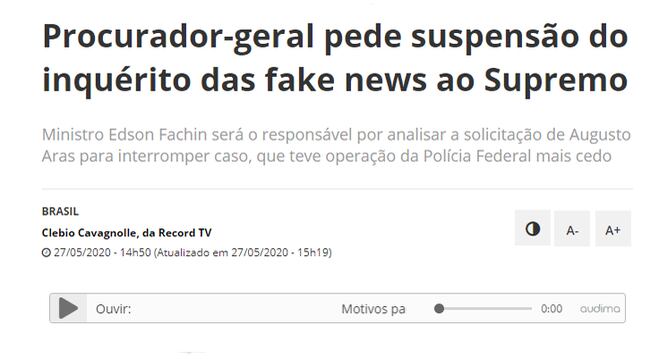 Não há necessidade de instalar programa ou qualquer outra ferramenta, é só apertar o play