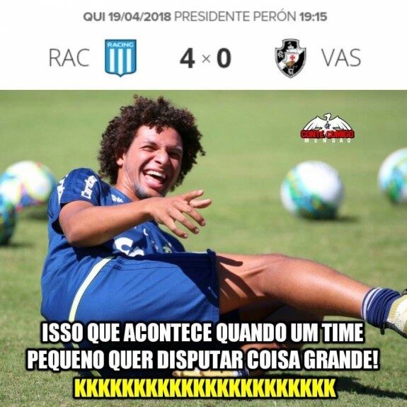 Meme derrota Vasco