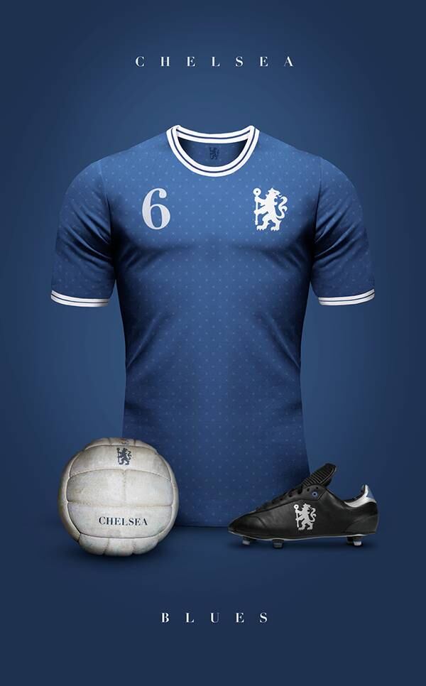 Além dos Manchester's, o que dizer desta camisa do Chelsea...
