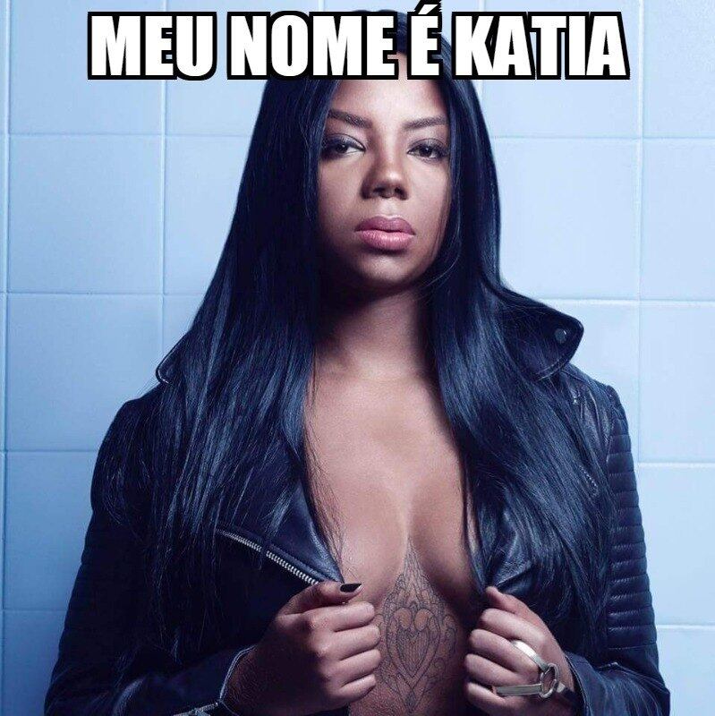 Ludmilla virou meme com o bordão "meu nome é Kátia" e divertiu internautas
