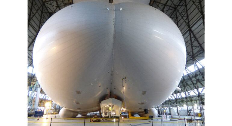 Airlander 10 tem um formato bem inusitado