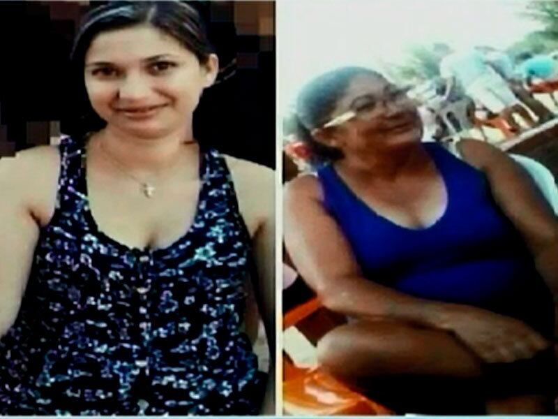 Leidijane Dircy do Nascimento, 26 anos, e Juanice Dircy do Nascimento, 50 anos, morreram eletrocutadas
