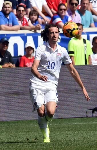 Com a ausência de Landon Donovan, o meia Max Diskerud assumiu a camisa 10 dos EUA