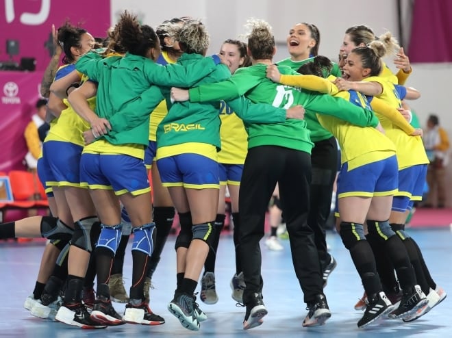 Seleção feminina venceu a Argentina e ficou com o ouro no Pan-americano
