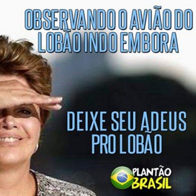 Montagens com a foto de Dilma Rousseff também foram usadas para fazer piadas