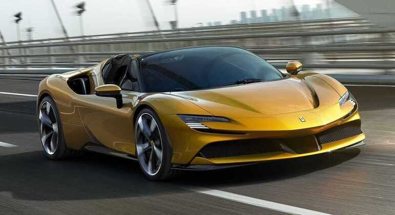 Esportivo conta com três entradas de ar
