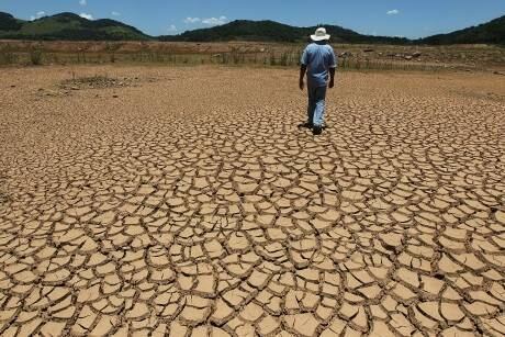 Volume de chuvas acumulado em fevereiro é de 2,1 milímetros, sendo que a média histórica para todo o mês é de 202,6 mm