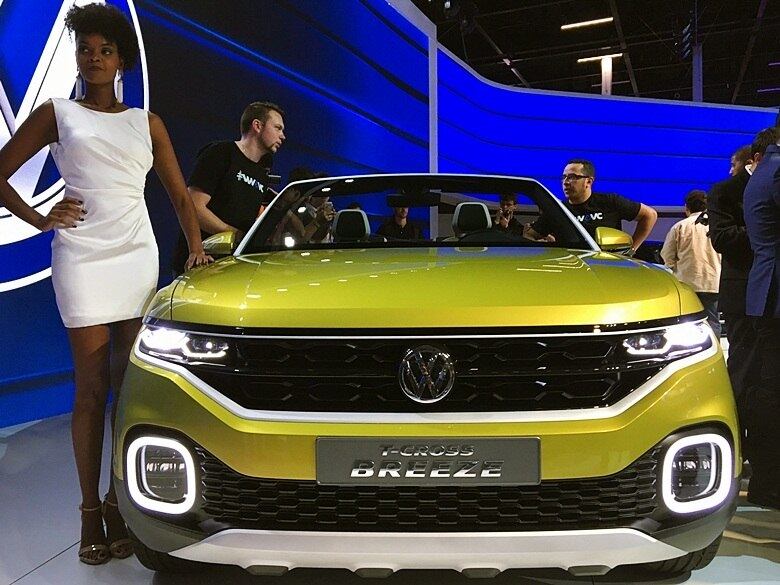 Quando chegar às ruas, o SUV certamente perderá parte do visual do conceito, que tem anéis de leds na frente