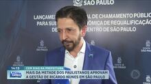 63% dos paulistanos aprovam os primeiros 100 dias da gestão de Ricardo Nunes, mostra pesquisa