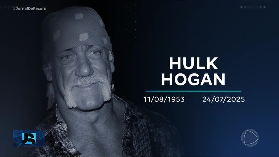 Ator e lenda da luta livre, Hulk Hogan morre aos 71 anos