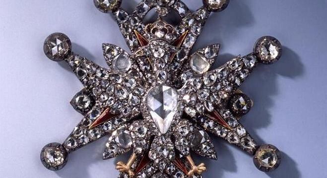 Joia do Gruenes Gewoelbe, em Dresden, na Alemanha