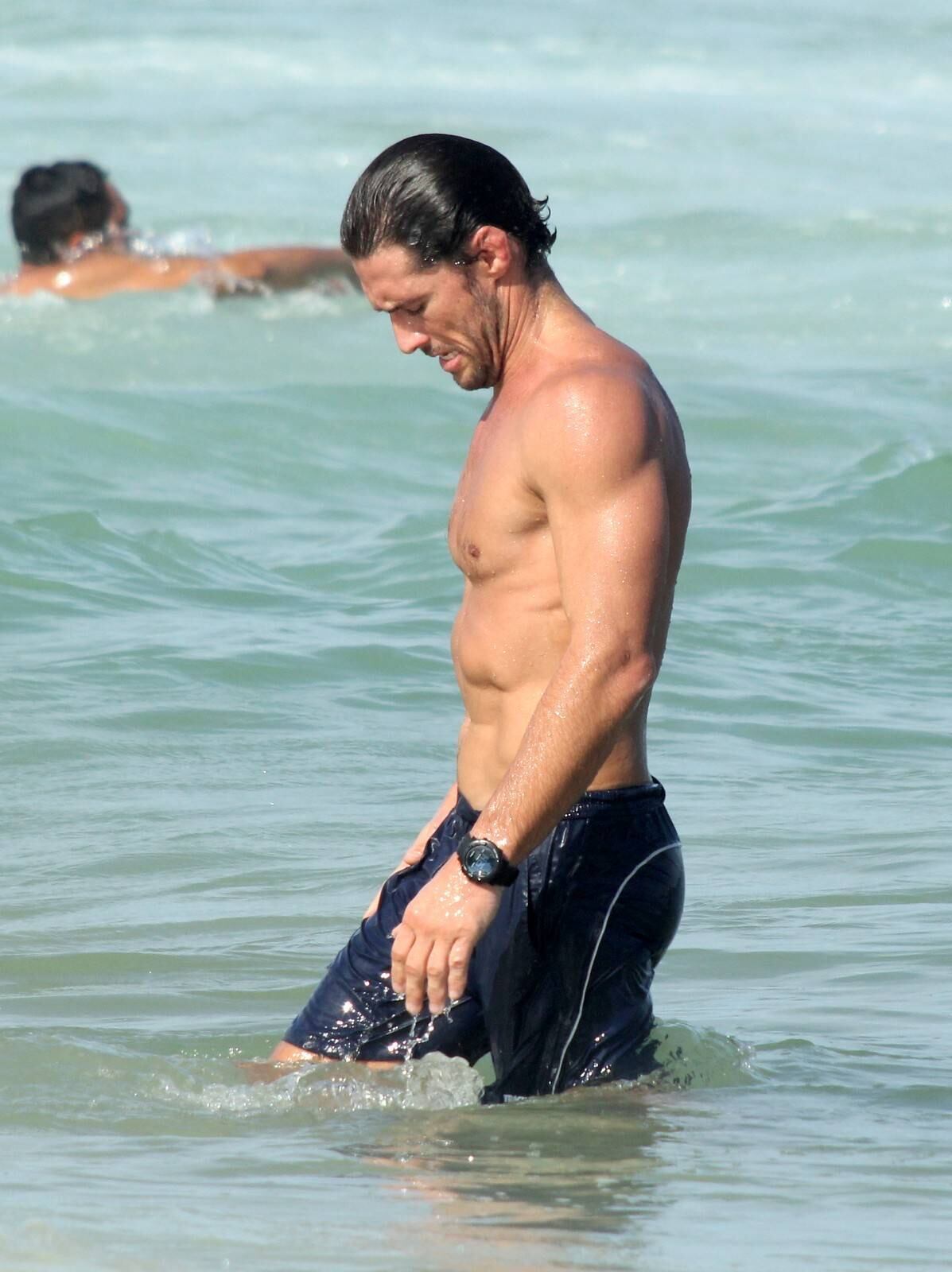 E deixou a boa forma em evidência