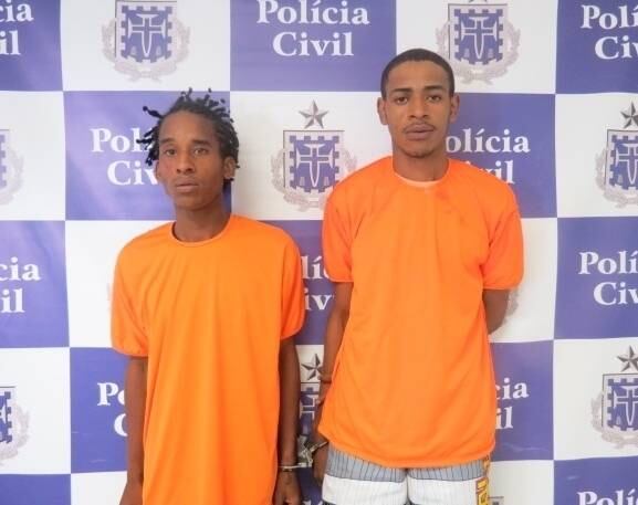 Ícaro Tauã Silva Souza e Davi Borges da Silva, ambos de 22 anos, foram flagrados por policiais militares das Rondas Especiais
