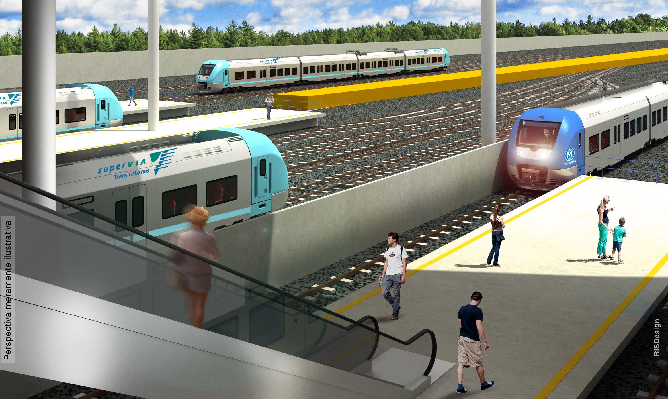 Nova estação deve unir 4 ramais de trem com linha 2 do metrô