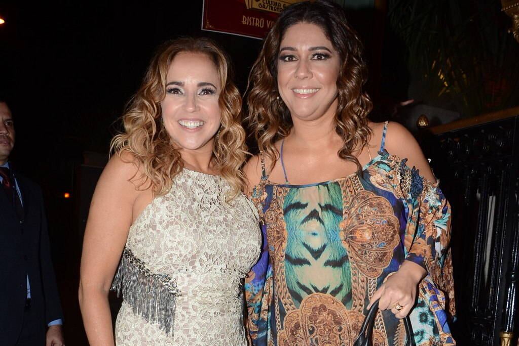 Daniela celebrou a data especial jantando com a mulher, Malu Verçosa