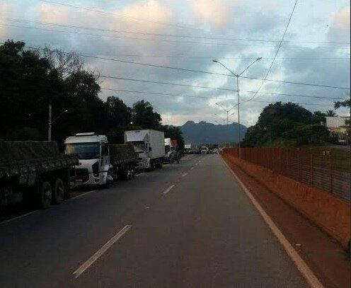 BR-381 é uma das mais afetadas pela manifestação