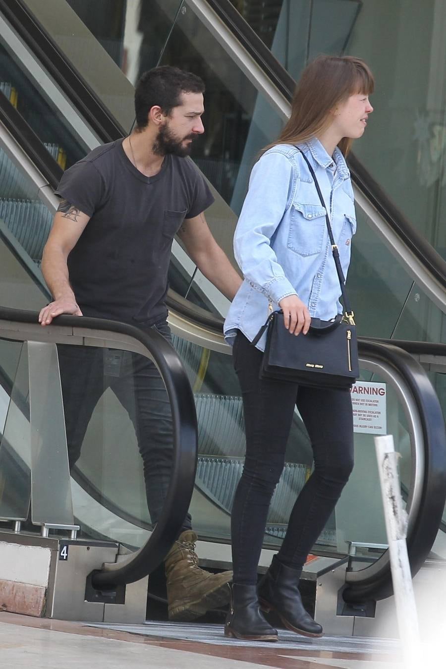 O casal se conheceu nos bastidores de Ninfomaníaca