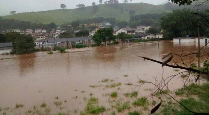 Duas barragens se romperam em Lambari