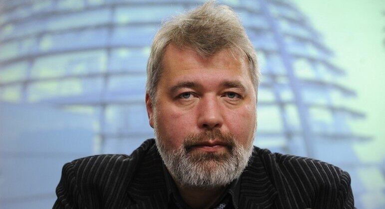 Dmitry Muratov, editor-chefe do principal jornal independente da Rússia, recebeu o Prêmio Nobel da Paz