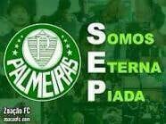A sigla do time também não foi perdoada