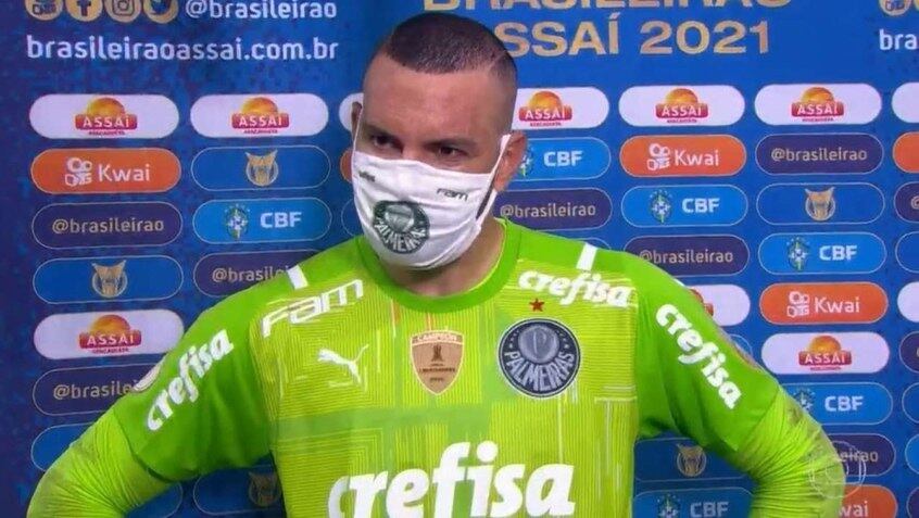 Weverton minimiza derrota e reforça briga por títulos no Palmeiras
