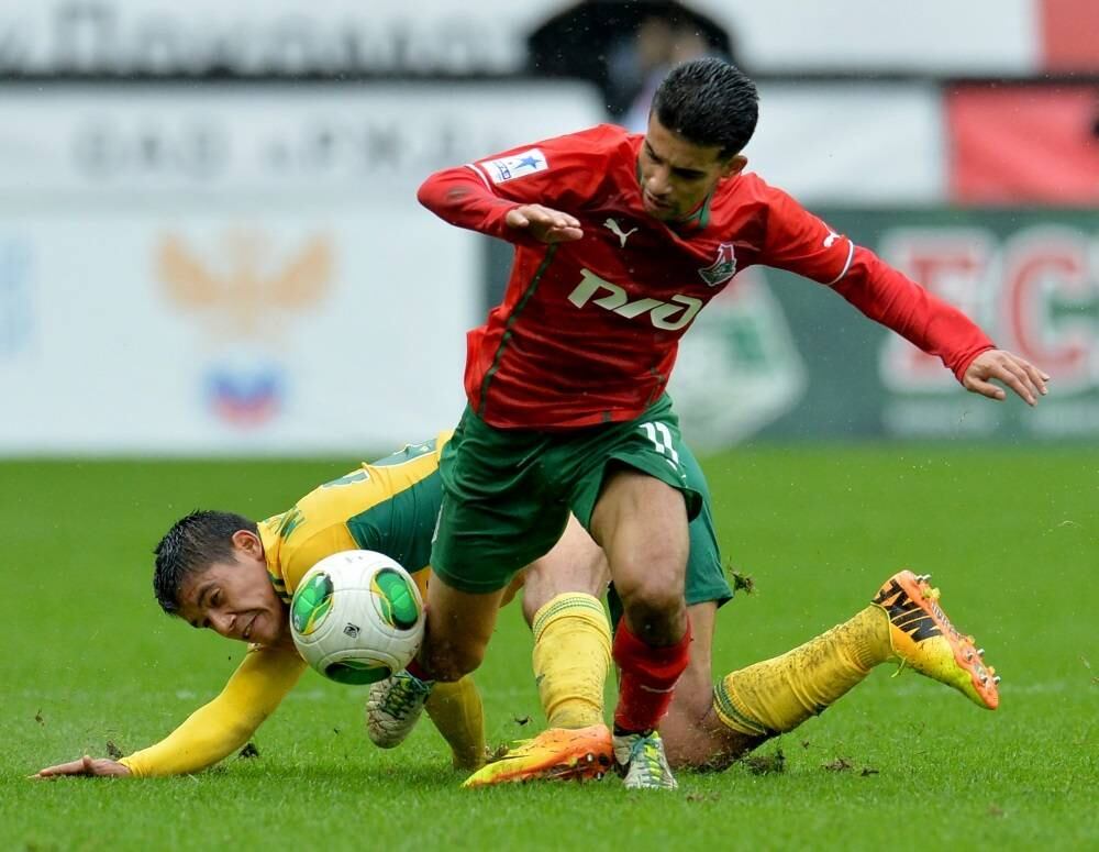 Moubarak Boussoufa, 30 anos. Marroquino que atua no Lokomotiv de Moscou. Salário: R$ 12,2 mi anuais
