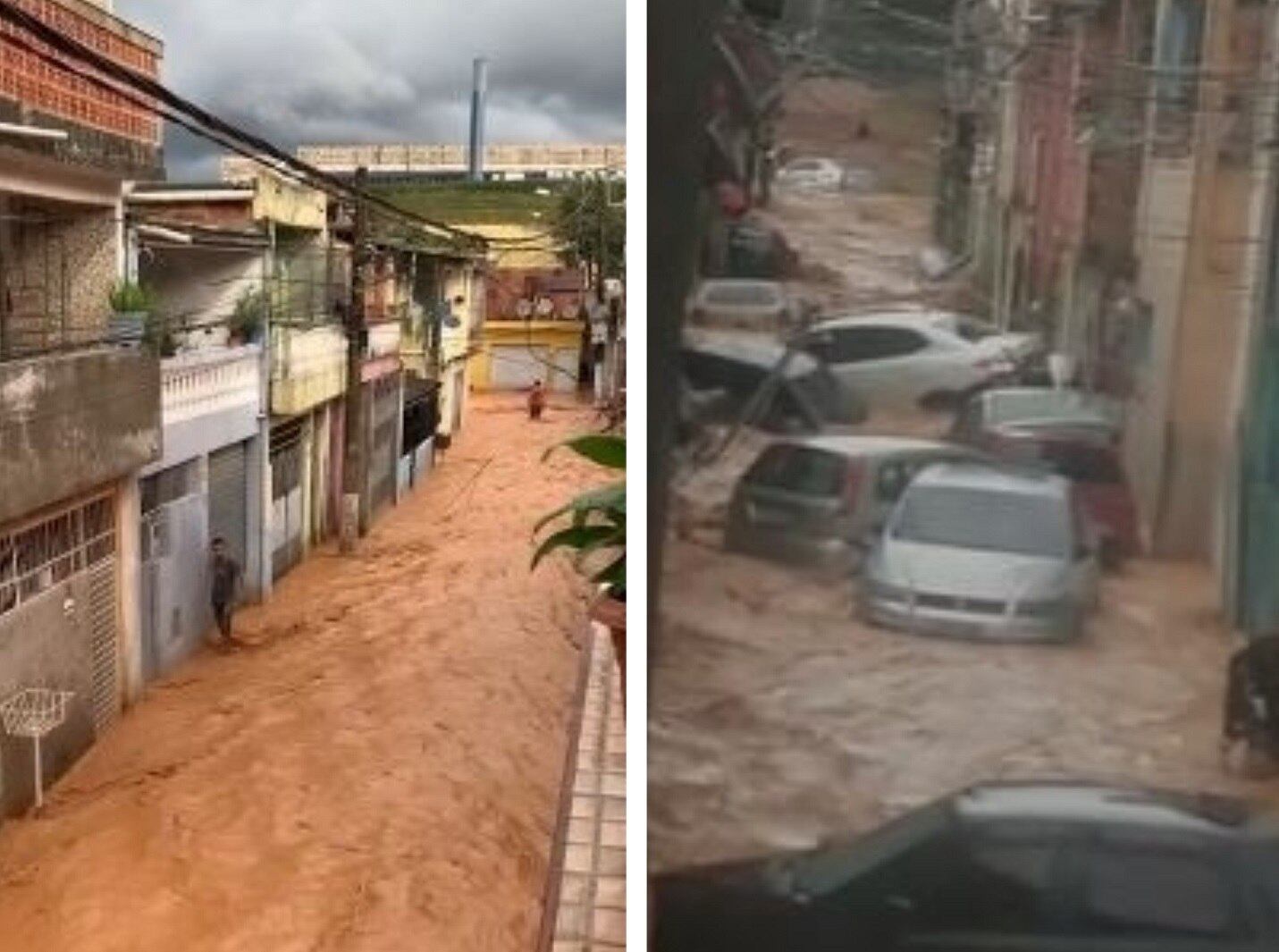 Enxurrada em Cajamar