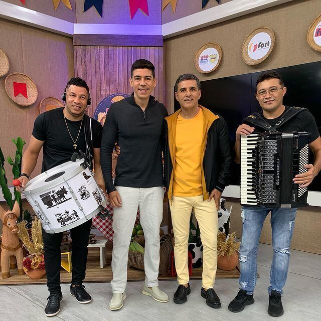 Matheus Ramos com o cantor Del Feliz e Banda - PROGRAMA DO DIA 10.06.2023