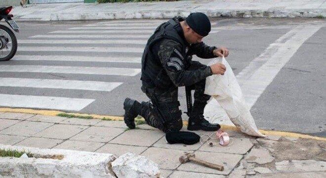 Polícia pediu que moradores ficassem em casa para facilitar investigação