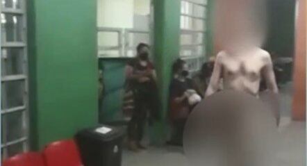 Cena chamou atenção dos outros pacientes